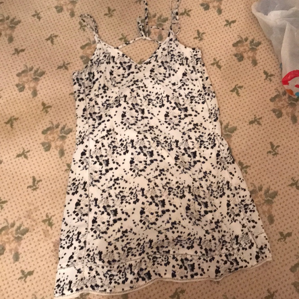 Aritizia mini dress with open back